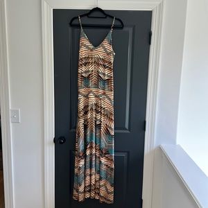 Spaghetti Strap drop waist dress
